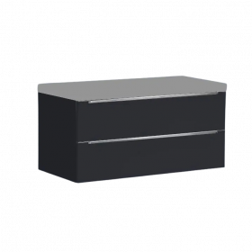 Onderkast Senza 120 cm hoogglans antraciet