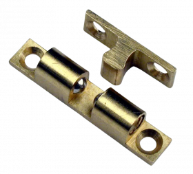 Kogelsnapslot 50 mm messing doos 4 stuks