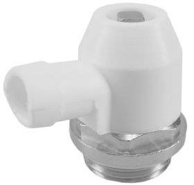 Riko Radiator aftappers met O-ring grote doorlaat 1/2