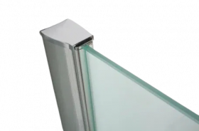 Wiesbaden Comfort muurprofiel voor glaswand