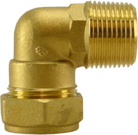 Knie Knelkoppeling 1/2 buiten x 15