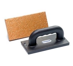 Carbide handgreep+magneet voor schuurplaat | 200x100mm | Super Prof