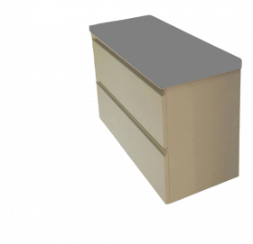 Wiesbaden onderkast 100cmx36cm zonder wastafel wit