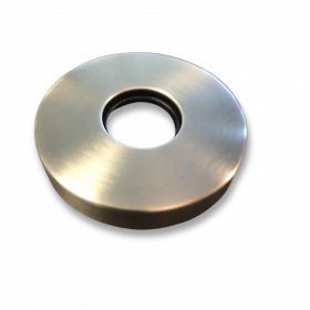 Wiesbaden 304 losse overschuifrozet RVS tbv douchearm rond 60-22