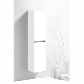 Kolomkast Trendline 160 cm hoogglans wit