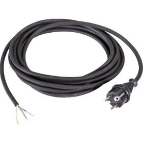 Aansluitsnoer H07RN-F 3 G 1.0 mm2 met centraalstekker 3 meter