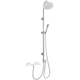 Wiesbaden Altara douchecombinatie met omstel met 20cm douchekop