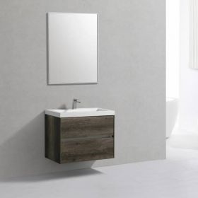 Badmeubel Compact greeploos 80 cm century oak