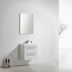 Badmeubel Compact Line 60 cm hoogglans wit