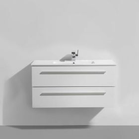 Badmeubel DL 80 cm mat wit