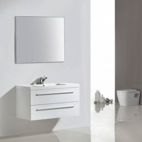 Badmeubel RN 100 cm hoogglans wit