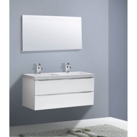 Badmeubel Senza 120 cm hoogglans wit