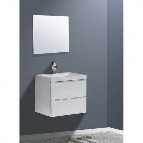 Badmeubel Senza 60 cm hoogglans wit