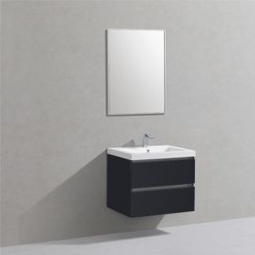 Badmeubel Trendline 60 cm antraciet met 1 kraangat