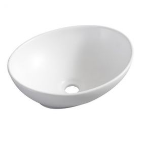 Wiesbaden Barco opzetwastafel 400x330x145 mat-wit