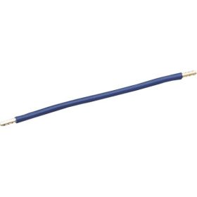 Bedradingsbrug beide zijden met 11 mm adereindhuls 6 mm2 blauw 480 mm | 25 stuks