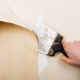 Zelf behang verwijderen