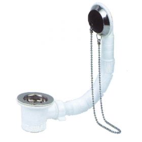 Best Design Gootsteen Overloopcombinatie 1 1/2" + Ketting