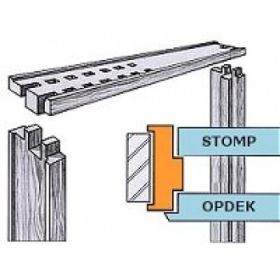 Kozijn Hardhout Meranti Gegrond - Stomp (56x115x2315mm)
