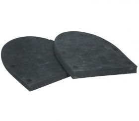 Binnenkussen rubber set a 2 stuks "Kniebeschermers Super Prof Harmonica"