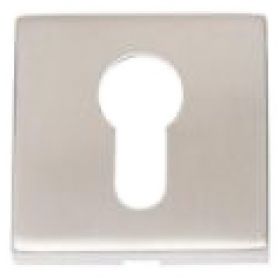 Bouwbestel cilinderrozet rvs vierkant doos a 1 paar