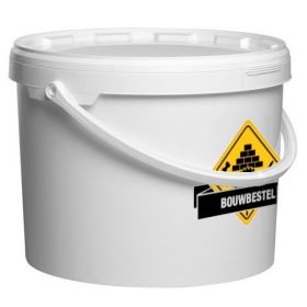 Universele pastategellijm emmer a 16kg - Bouwbestel Huismerk