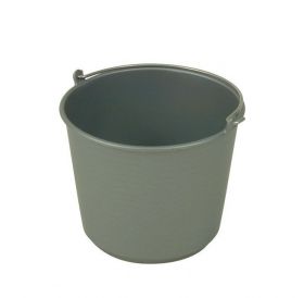 Bouwemmer grijs 12 liter