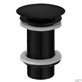 Caral vaste waste verlengd 5/4" mat zwart