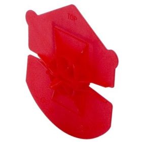 Uniclip / Ankerclip Rood Diameter: 60/65mm PP spouwanker clip 3.2-4.5mm - 50 stuks