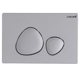 Creavit bedieningspaneel mat-chroom