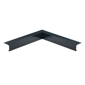 Daktrim binnenhoek 60 x 64 mm RAL7016