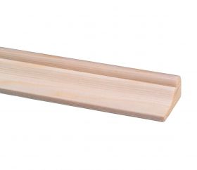 Grenen decorlijst PEFC 16 x 32 mm 270 cm