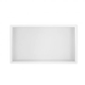 Demis inbouwnis 30 x 60 x 10 cm mat wit