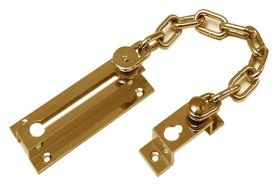 Deurketting messing licht model