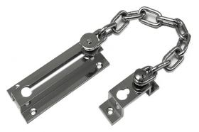 Deurketting verchroomd licht model