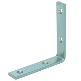 Dorpelhoek Zwaar 150x150mm 25x5 Electrolytisch verzinkt - per stuk