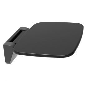 douche-stoel wandmontage opklapbaar zwart