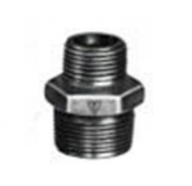 Draadfitting Verloopnippel 1x3/4 Zwart