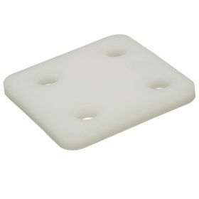 GB Drukplaatjes / Stelplaatjes Transp. Zonder Sleuf 70X70X6 - 48 stuks