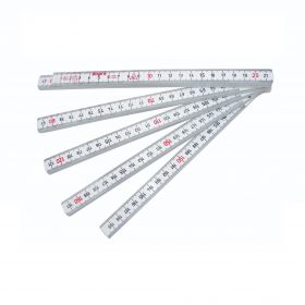 SUPER PROF Duimstok SOLA kunststof wit 2 meter 10-delig