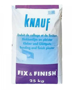 Knauf Fix & Finish Gipsmortel (25kg)