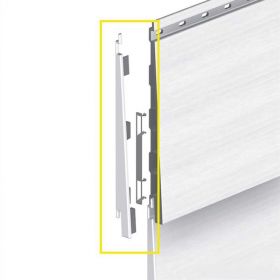 Eindkap connector links voor Keralit potdekselpaneel (5 stuks)