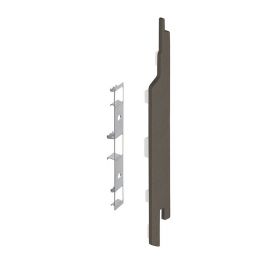 Eindkap connector rechts voor Keralit sponningdeel 143mm (5 stuks) Kwartsgrijs - Classic (met houtnerf)