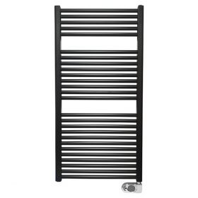 Elara elektrische radiator Smart WiFi 118,5 x 60 cm mat zwart
