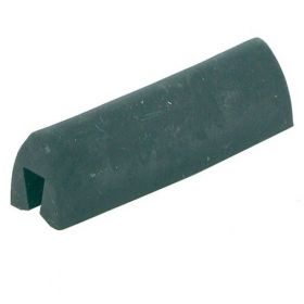 Elementrubber 68x20mm tbv 8mm Zwart Kunststof - 10 stuks