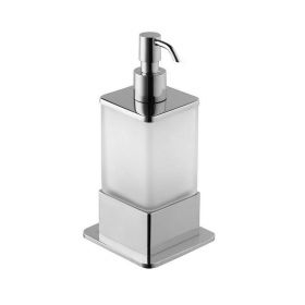 Wiesbaden Eris vrijstaande zeepdispenser chroom