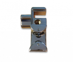 Saniville Chroom metalen deurgeleider deur rechts