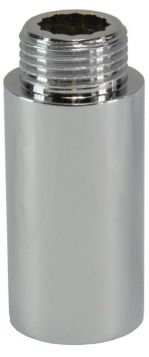 Kraanverlenger 1/2 x 50 Chroom