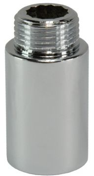 Saniville Kraanverlengstuk 1/2 x 40 Chroom