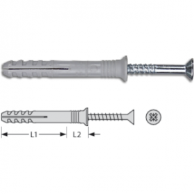 Fischer N 8x120 mm Nagelplug 50 stuks